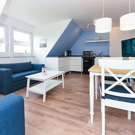 Ferienwohnungen Blaues Haus Bensersiel Exterior foto