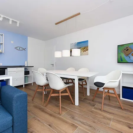 Ferienwohnungen Blaues Haus Bensersiel Exterior foto