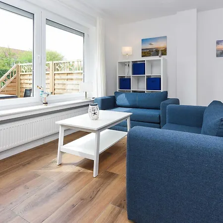 Ferienwohnungen Blaues Haus Bensersiel Exterior foto