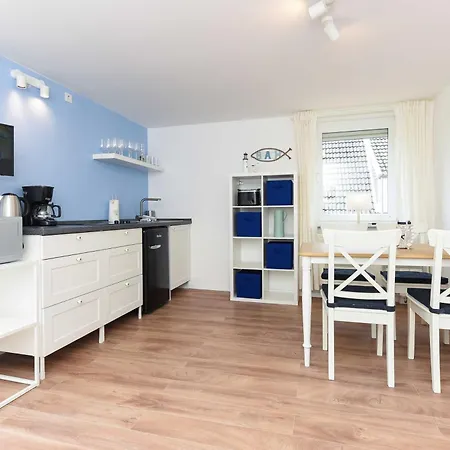 Ferienwohnungen Blaues Haus Bensersiel Exterior foto